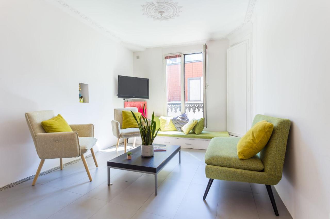 Charming Studio For 2 Near Republique Apartment Париж Екстериор снимка